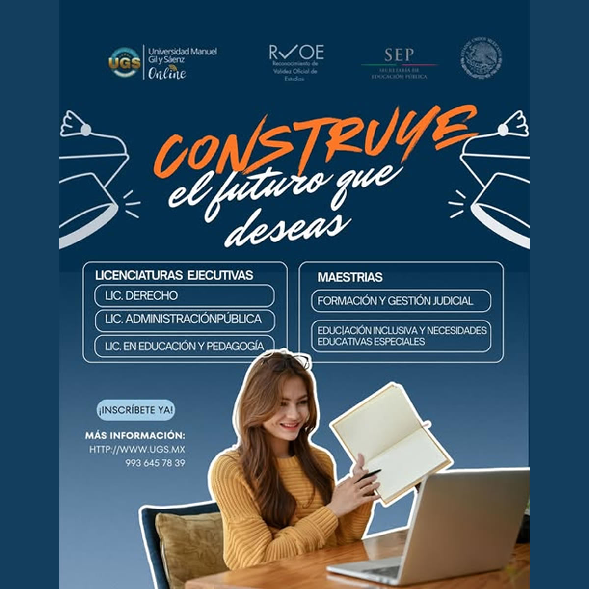 Aviso Construye el futuro que quieres